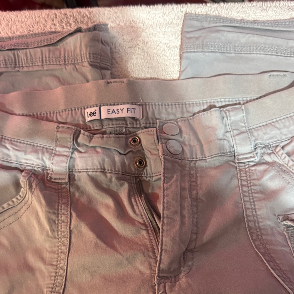 Lee Easy Fit Light Gray Pants